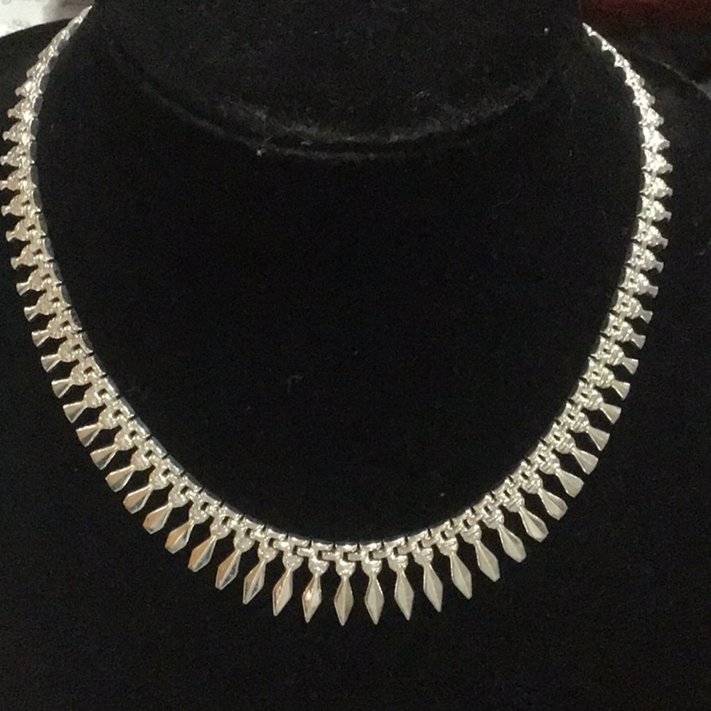 STERLING SILVER ITALY 925 STAMPED NECKLACE